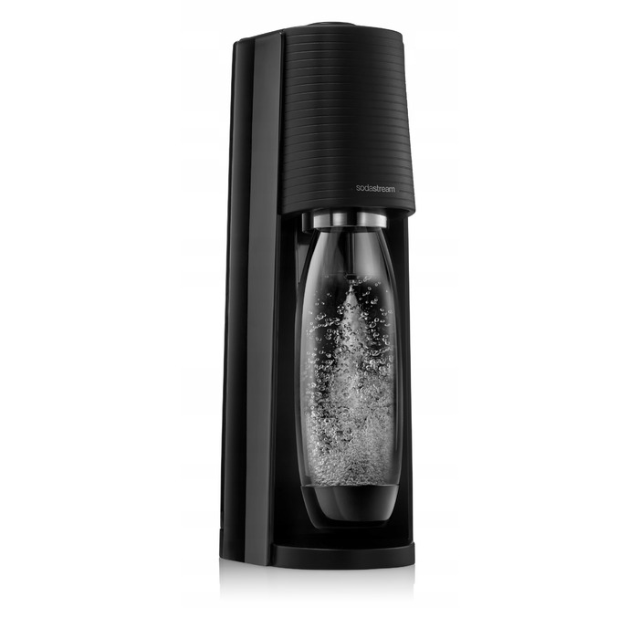 Сифон для води SodaStream Terra, чорний + пляшка Fuse 1 л + балон з газом