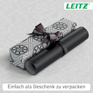 Leitz Великий ігровий килимок для миші, антиковзаюча поверхня, точне відстеження миші, миється, для офісу, дому та геймінгу, сірий, 100 x 40 см, поліестер + гумове покриття