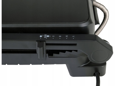 Складаний електричний гриль Lund 67440, чорний, 2000 Вт