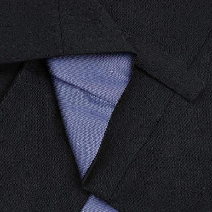 Чоловіча жилетка Allthemen з V-подібним вирізом, однобортна, Slim Fit, для ділового костюма, чорна