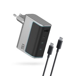 Зарядний пристрій CUKTECH 140W USB-C з кабелем, PD Fast Charger 4-port для ноутбука, MacBook, iPad, Samsung Galaxy, iPhone, Steam Deck