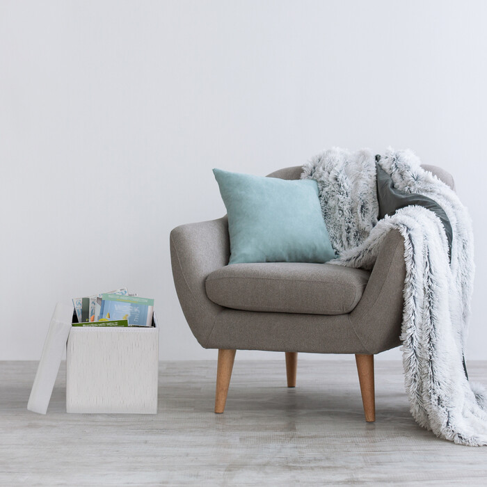 Relaxdays Ottoman з місцем для зберігання речей
