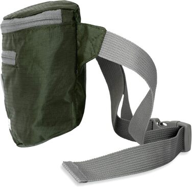 Сумка на плече для собак BOGG з дозатором пакетів для вигулу та контейнером для відходів (Buster Green)