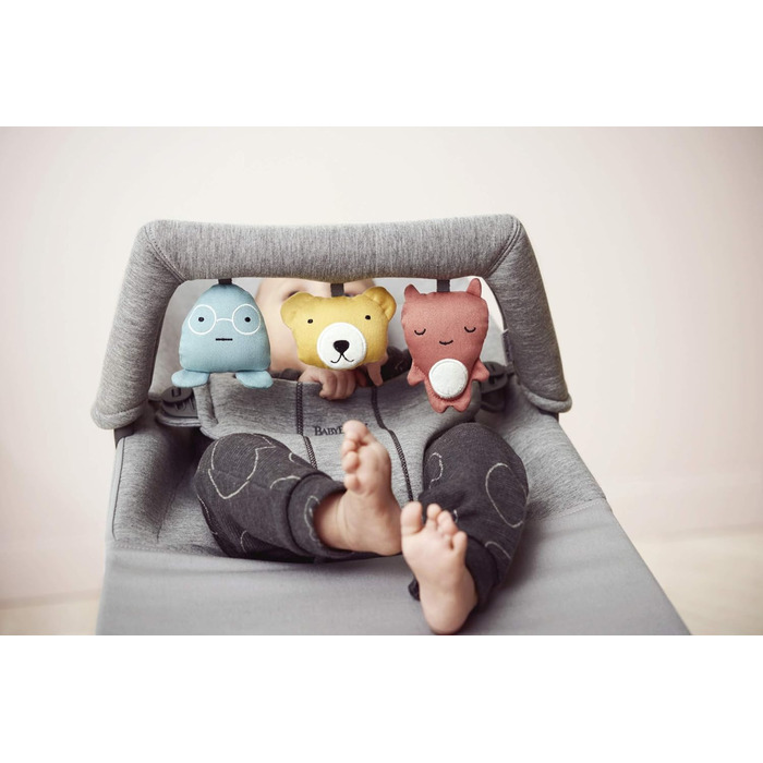 Іграшка BabyBjörn для шезлонга, М'які друзі, для немовлят