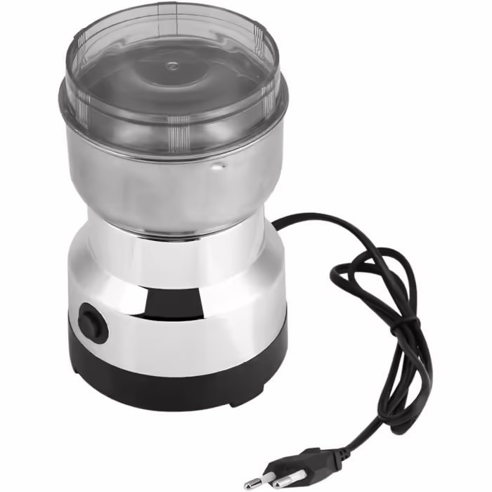 Ausla Stainless Steel Coffee Grinder, Electric Coffee Grinder for Coffee, Nuts, Beans, Grains, and Herbs, 220V, AC Adapter, ELECTRIC_FOOD_MILL_GRINDER