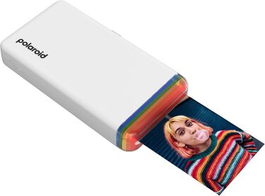 Polaroid Hi-Print 2-ге покоління: Портативний фотопринтер Bluetooth з плівкою (40 шт.) - Білий