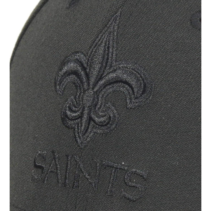 Кепка бейсбольна New Era NFL 39thirty Saints (Новий Орлеан) чорна, розмір M-L