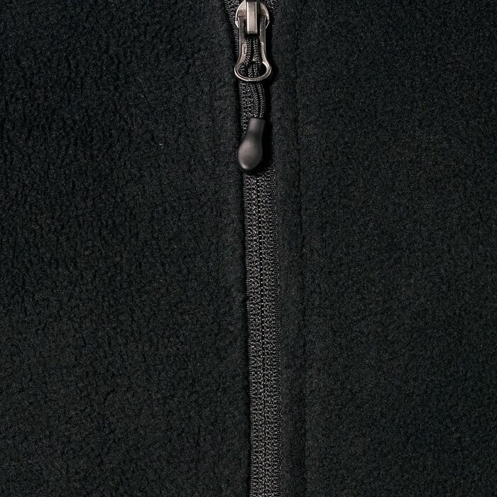 Чоловіча флісова жилетка Aazon Essentials, чорна, розмір S, з блискавкою, перероблений поліестер (доступна у великих розмірах)