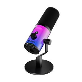 Динамічний USB-C/XLR мікрофон D Debra для студії, подкастів та стрімінгу, кардіоїдний, 192кГц/24Біт, з сенсорною кнопкою Mute, регулятором Gain та роз'ємом для навушників, для ПК та смартфона