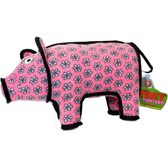 Tuffy's Dog Toy Polly Pig