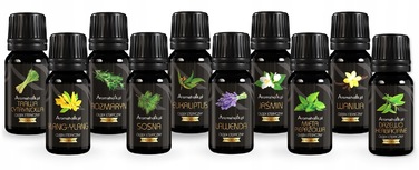 Ультразвуковий зволожувач повітря Aromaholik з ефектом вогню, без BPA, з таймером, LED-підсвіткою та USB-портом