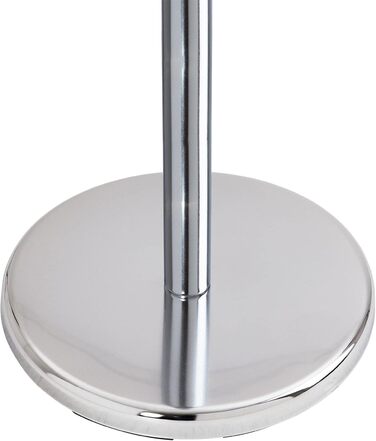 IDIMEX Clothes Rack Mila made of metal, a practical coat rack with 8 hooks. Timeless hat stand with round chrome base.