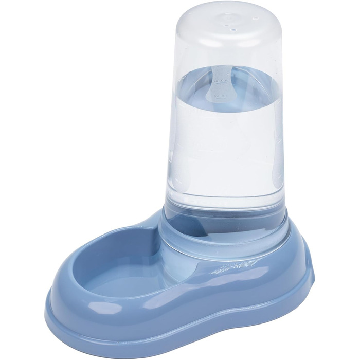 Автоматичний диспенсер корму та води для великих собак Ferplast AZIMUT 5500, 5,5 л, білий, антиковзаюча підставка, 23 x 41 x 37,5 см