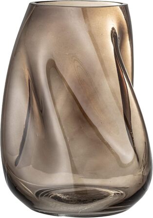 Ваза Bloomingville Ingolf з коричневого скла, 26x18x19 см, 82048946