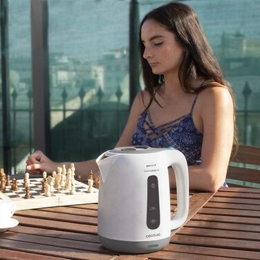 Електричний чайник Cecotec ThermoSense 170, 1.7 л, BPA-free, знімний фільтр від накипу та подвійним захистом