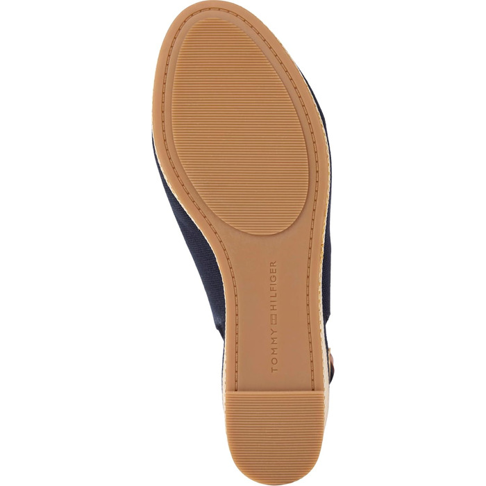Сандалії жіночі Tommy Hilfiger Flag Mid Wedge Espad SLIN, сині (40 EU)