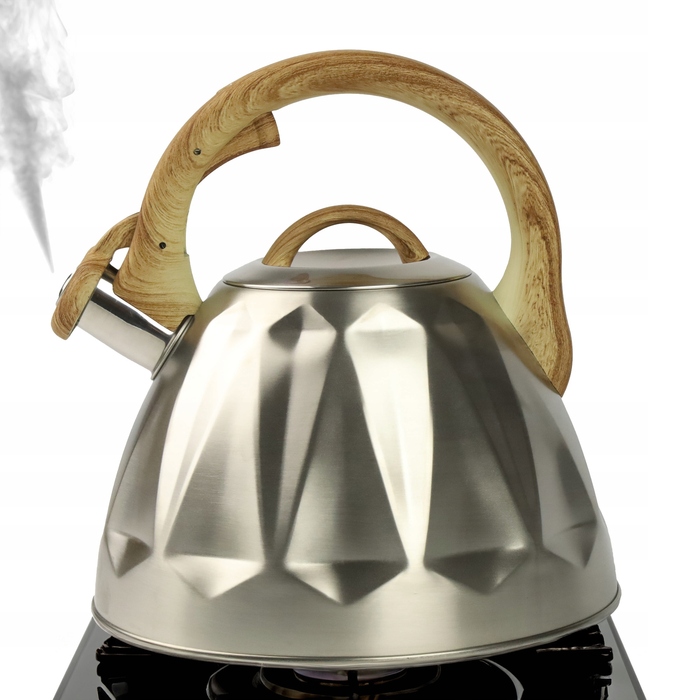 Класичний сталевий чайник Karl Hausmann, 3 л, сірий