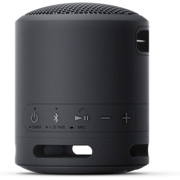 Портативна Bluetooth колонка Sony SRSXB13/B Extra Bass, чорна - Водонепроникна, USB-C, до 16 год роботи