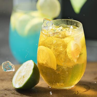 Набір келихів для вина PROST! 6 шт. 491 мл з кришталевого скла без свинцю, для червоного та білого вина, підходить для миття в посудомийній машині