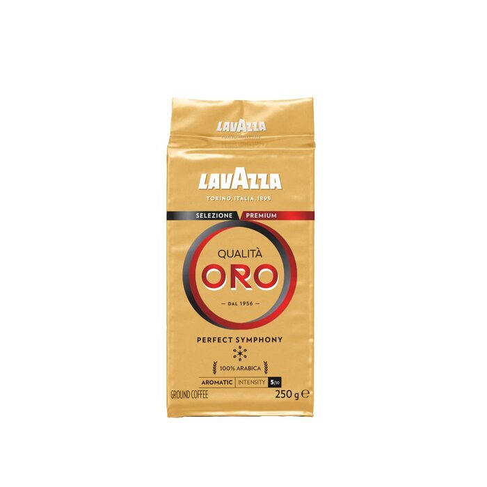 Мелена кава Lavazza Classico для мока та фільтр-кавмашин, суміш арабіки та робусти, темне обсмажування, інтенсивність 7/10, 10 упаковок по 250 г
