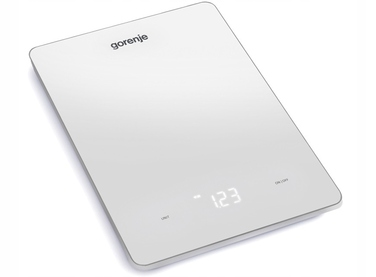 Кухонний ваги Gorenje KT10LBW, білі, 10 кг