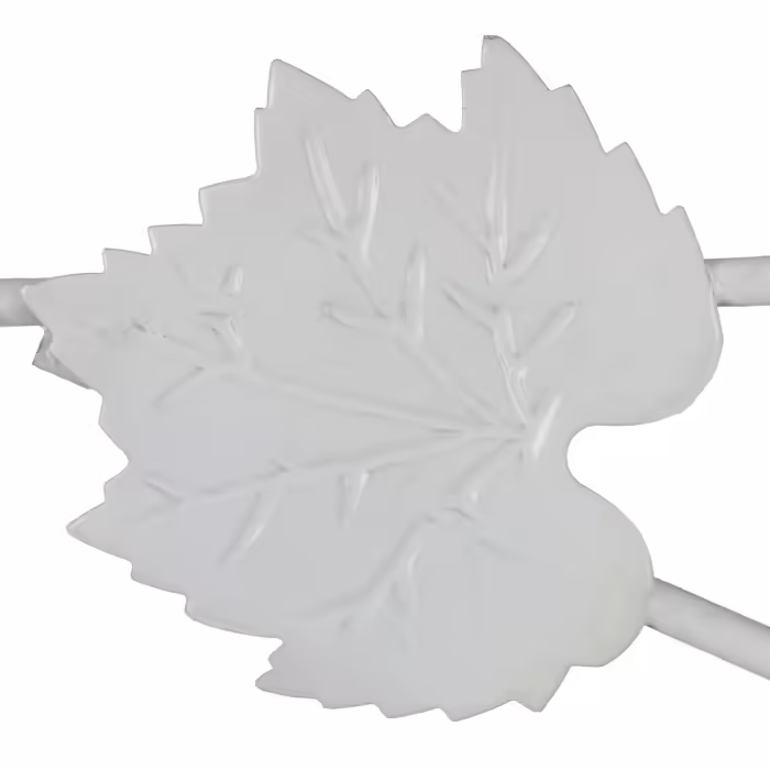 Relaxdays Metal Flower Stand, White
