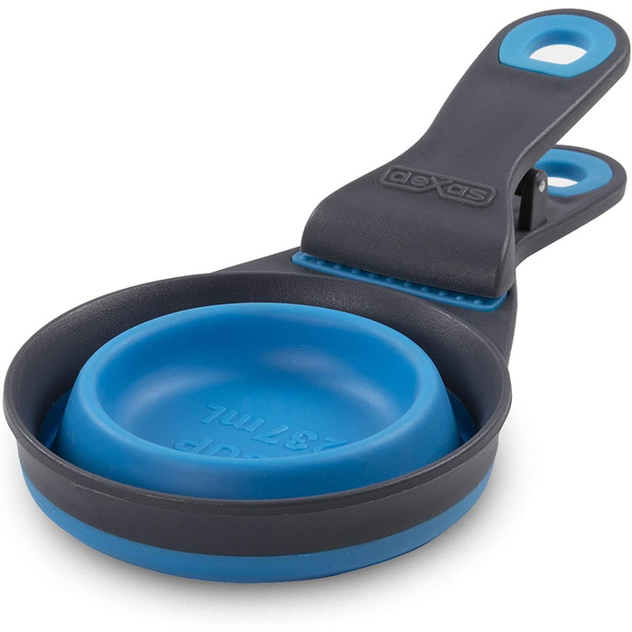 Шукач корму Dexas KlipScoop PW670432429 для собак та котів, синій, 2 чашки, 250 мл