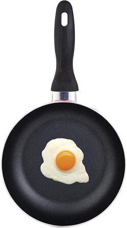 Набір сковорідок San Ignacio 3 шт. 16/20/24 см, кришка, алюміній, індукція (червоний)