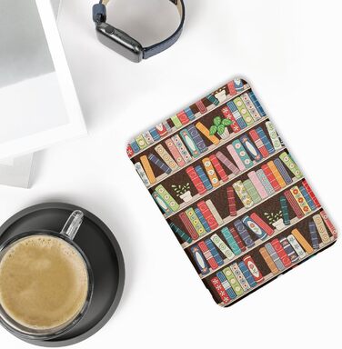 Чохол-книжка kwmobile для Amazon Kindle Paperwhite (2024)/Colorsoft з квітковим дизайном, магнітним закриттям - захисний чохол для електронного читача, синьо-червоно-білий