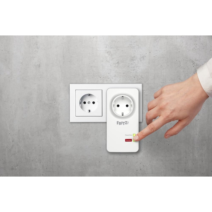 Набір AVM FRITZ!Powerline 1220E International: 1200 Мбіт/с, 2x Gigabit LAN