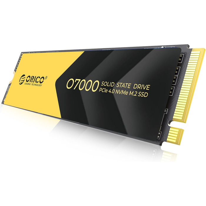 ORICO NVMe SSD 2TB PCIe 4.0 x4 - Внутрішній SSD M.2 2280 з радіатором для ПК та ноутбуків