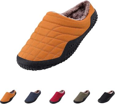 Чоловічі теплі халапи з овчини, жовті, розмір EU 38-42