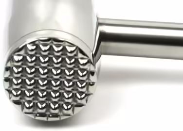 WMF Profi Plus Meat Tenderizer 34 cm, Meat Pounder, Schnitzel Pounder & Gourmet Bowl Set 4-Piece Stainless Steel Bowls for the Kitchen 0.75l - 2.75l, Mixing Bowls, Salad Bowls, Cromargan, Nesting