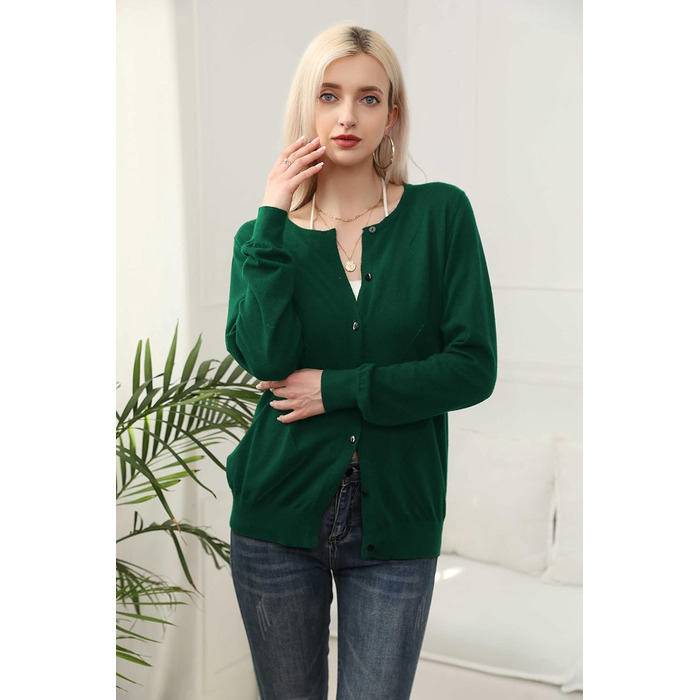 Жіноча довга куртка-кардиган JUOIANTANG однотонна з кишенями та довгими рукавами, відкритий фасон, капюшон, розмір XXL (зелений)