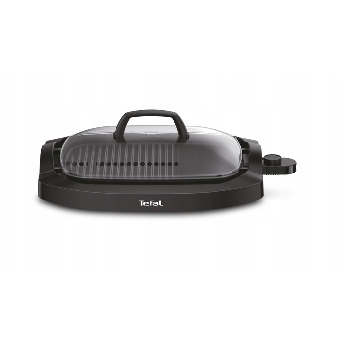 Електричний контактний гриль Tefal CB6A0830, чорний, 2000 Вт