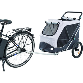 Тріксі - велосипедний причіп для собак (складний) - L
