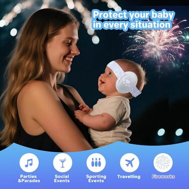 Навушники для захисту слуху дитини, 25db, сірі. Захист від шуму, шумопоглинання, для дітей до 36 місяців, ідеально для повсякденного використання та подорожей