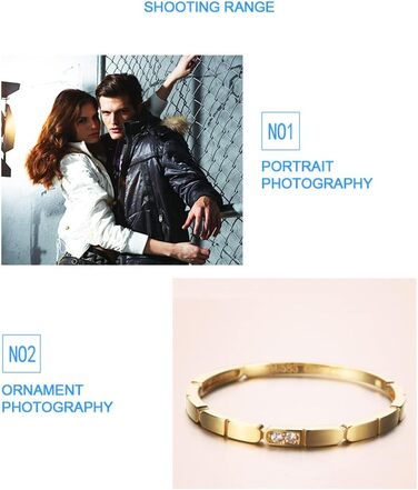 JJC LED кільцевий світловий прилад (кольцевий блиск) для DSLR камер Canon, Sony, Nikon, Olympus, Fuji - 60 LED, дифузор, адаптери 49-67mm