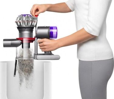 Бездротовий пилосос Dyson V8 Absolute: потужність 130 AW, до 40 хв роботи, технологія Motorbar проти заплутування волосся, видаляє шерсть тварин