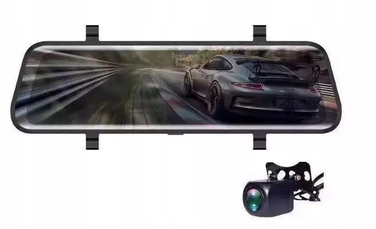 Автомобільний відеореєстратор Fastcam T09CM: 2 камери, Full HD, кут огляду 170°, сенсорний екран