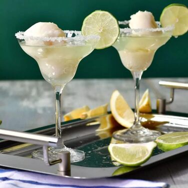 Krosno Margarita Glasses | Set of 6 | 270 ML | MIXOLOGY Collection | Perfect for Home, Restaurants, and Parties | Dishwasher Safe