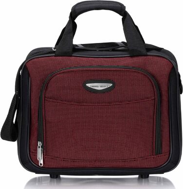 Набір валіз Travel Select Amsterdam (8 шт.) - червоний, оранжевий, сірий, 88 літрів, розширюваний, з розширенням