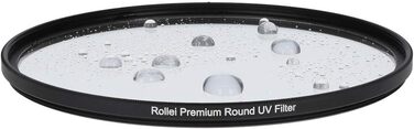 Фільтр Rollei Premium UV 49 мм - захисний фільтр з алюмінієвим кільцем та спеціальним покриттям