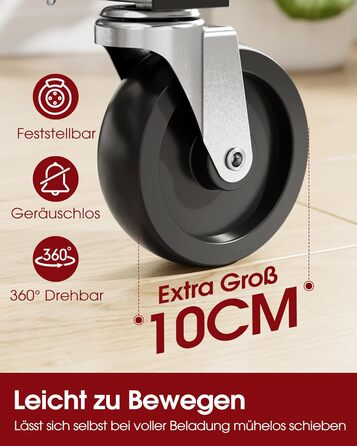 Стійка для одягу на колесах – міцна вішалка для одягу з металевої сітки, багатофункціональна стійка для гардеробу в спальню, пральню, магазин, 110 x 42 x 163.3 см, срібна