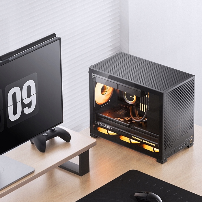 Корпус Jonsbo D32 PRO Black Mini Tower, чорний