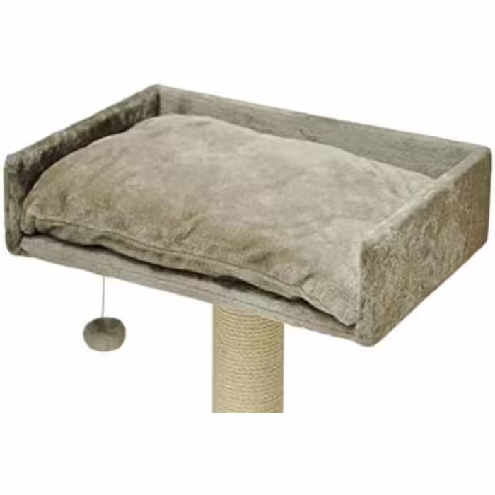 Nanook Dock with cushions and including play ball, cat bed as a viewing platform for cat scratching post Sigurd, 60x40 cm