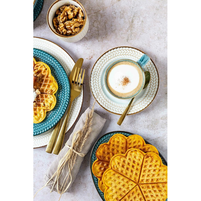 MÄSER Serie Prospero: 8-Piece Premium Porzellan Set для 4 осіб (кавовий сервіс)