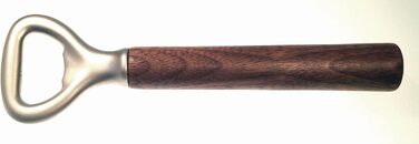 KokosnussEisen® - Premium Bottle Opener/Cap Lifter - Walnut Wood Handle - Made in Germany