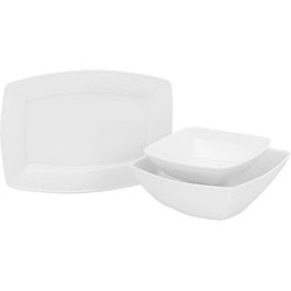 CreaTable 12329, Victoria white series, 3-piece serving set