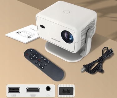 Smart-проектор Magcubic L018 LED 4K/1080p з Android TV, WiFi та Bluetooth-динаміком